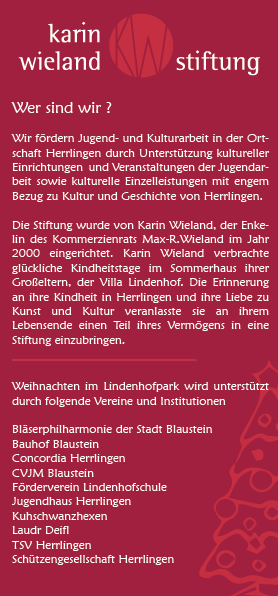 2025 Flyer Weihnachtsmarkt 2